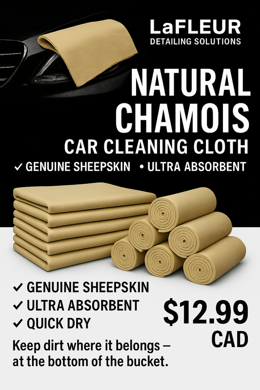 Natural Chamois Car Care Cleaning Cloth Genuine Sheepskin Wash Rag Suede Ultra Absorbent Quick Dry Towels for Car Wash Accessori